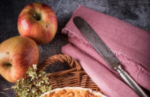 Творожная Шарлотка с Яблоками в Духовке