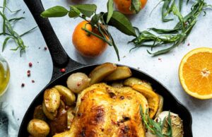 Курочка с хрустящей корочкой в духовке