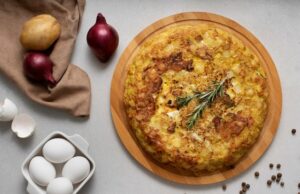 Постный заливной пирог с капустой в духовке