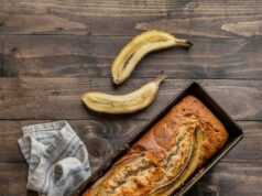 Простой рецепт кекса из банана в духовке