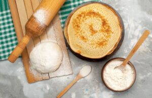 Тесто для лепешек на сковороде без дрожжей