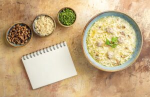 Рыбный суп с рисом из консервов