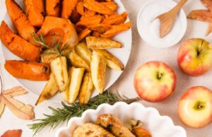 Курник с картошкой и курицей в духовке