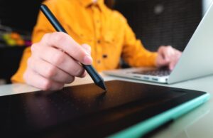 Подключение графического планшета к ноутбуку