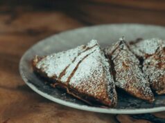 Творожное печенье в духовке: треугольные вкусности