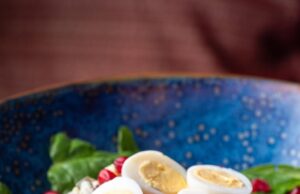 Помидоры и Яйца в Майонезном Салате