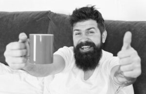 Хорошее настроение и удачный день для мужчины