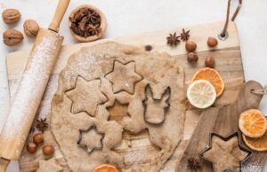 Песочное печенье через мясорубку с маргарином