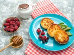 Пышные дрожжевые оладьи на сухих дрожжах