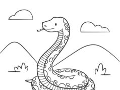 Змея во сне: черно-белая