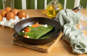 Брокколи с яйцом в духовке