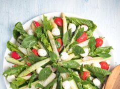 Руккола с помидорами и сыром: простой и вкусный салат