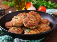 Курино- свиные котлеты: рецепт