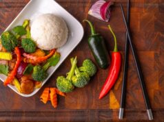 Тайский Рис с Овощами: Рецепт