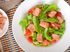 Салат из горбуши без майонеза