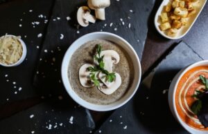 Рецепт супа из индейки с шампиньонами