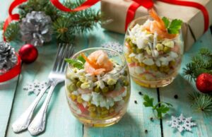 Легкий и вкусный салат на день рождения