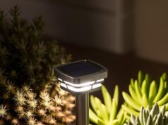 Схема садового светильника на солнечной батарее