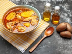 Куриный суп с гречкой и картошкой