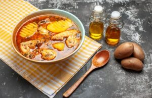 Куриный суп с гречкой и картошкой