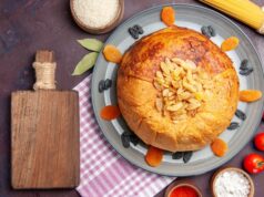 Капустный заливной пирог без кефира