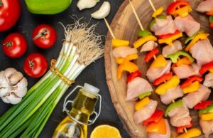 Маринование шашлыка с луком и уксусом