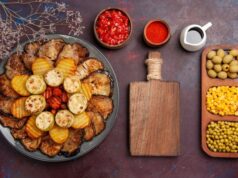 Картошка в афганском казане с мясом