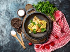 Кролик в Сметане на Сковороде