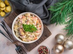 Зимний салат с колбасой: классический рецепт