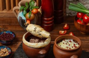 Грузинские блюда в казане на костре: рецепты