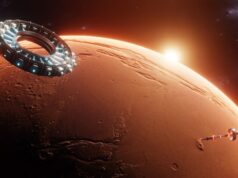 Марс и Юпитер: Транзитное соединение