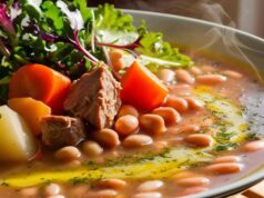 Суп из фасоли и говядины