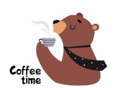 Значение медведя на кофейной гуще