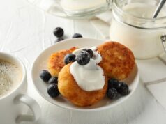 Пышные оладьи из прокисшего кефира