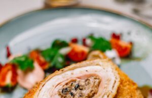 Рулет из пузанины в духовке