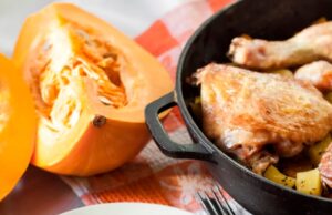 Курица с картошкой в духовке