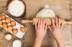 Тесто для Учпочмака в Духовке