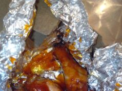 Куриные ноги в фольге в духовке