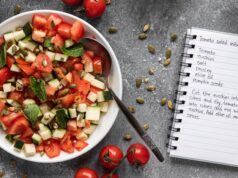 Легкий и быстрый салат: рецепт