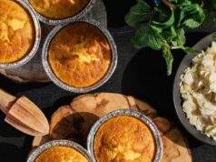 Рецепт маффинов с курицей и сыром