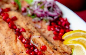 Запеченная в духовке красная рыба