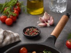 Куриное рагу на сковороде