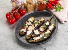 Баклажаны в крахмале: Оригинальный салат