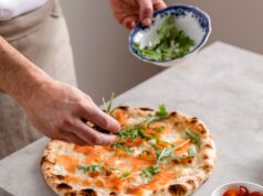 Пицца на кефире в духовке