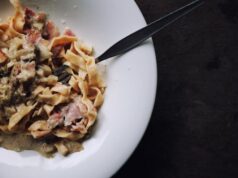 Классический рецепт пасты с беконом