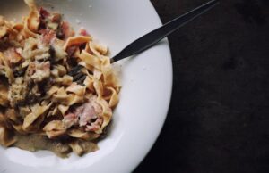 Классический рецепт пасты с беконом