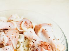 Куриные ножки в майонезе с чесноком