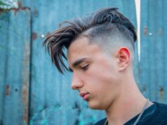 Мужские стрижки с выбритыми боками