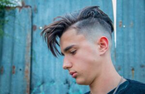 Мужские стрижки с выбритыми боками