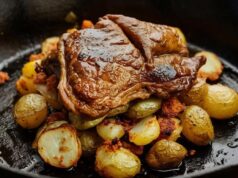 Французская свинина с картофелем